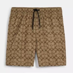 Coach Signature Swim Trunks